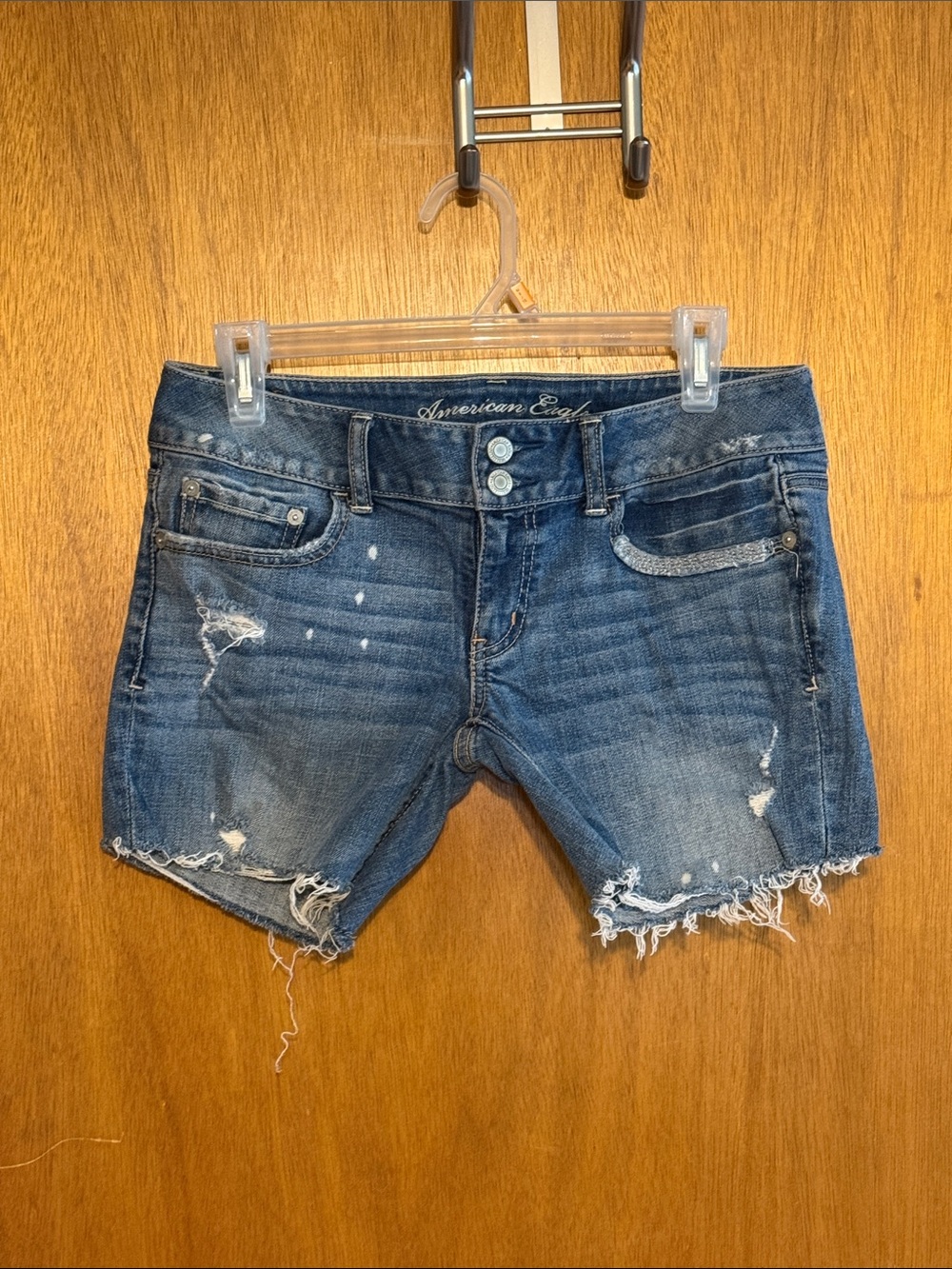 American Eagle Low-rise Stretch Jean Shorts sz 6